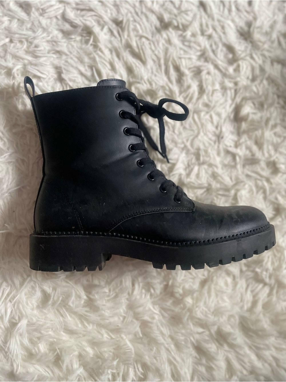 Primark Women’s Classic Black Combat Boots